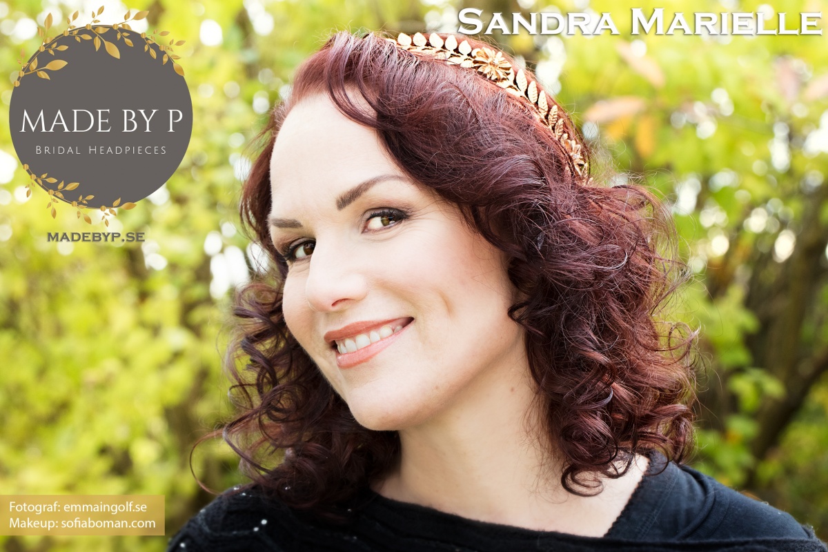 Made by P headpieces featuring singer Sandra Marielle