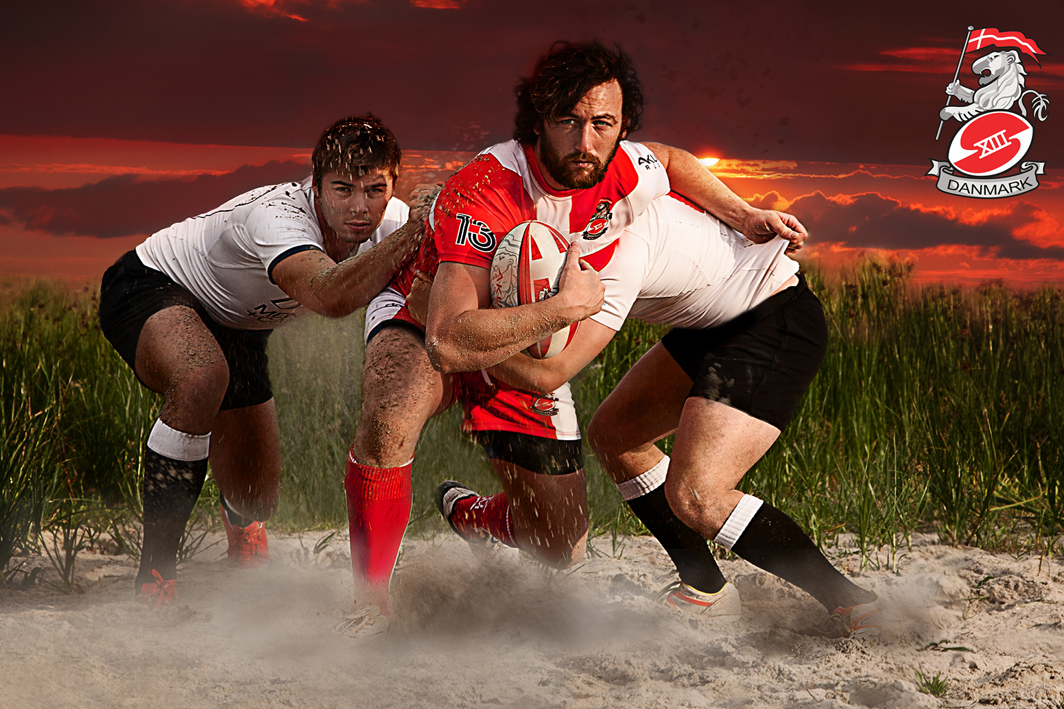 Advertising Rugby League Denmark